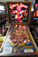 Image # 77091: Q*Bert's Quest Illuminated Front View 
(Photographed at an arcade.)