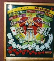 Image # 1819: Queen of Hearts Backglass
