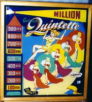 Image # 1822: Quintette Backglass