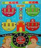 Image # 13902: Race the Clock Backglass