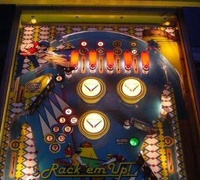 Image # 22803: Rack 'Em Up! Illuminated Upper Playfield