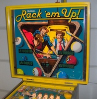 Image # 38240: Rack 'Em Up! Illuminated Backglass