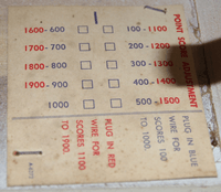 Image # 77096: Rack-A-Ball Point Score Adjustment Card