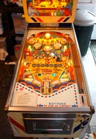 Image # 52085: Rancho Illuminated Playfield 
(The game in this picture has a reproduction coin door but is included here to show its other features.)