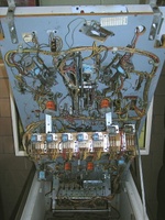 Image # 34939: Rancho Wood Cabinet - Under Playfield 
(Serial number 309146.)