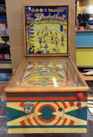 Image # 64379: Basketball Cabinet - Front View 
(Serial number 018831BB.)