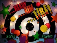 Image # 28475: Ready...Aim...Fire! Illuminated Backglass