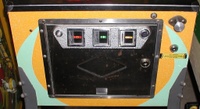 Image # 23996: The Red Max Cabinet Front 
(Serial number 1021.)