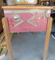 Image # 64942: Rip Snorter Cabinet - Front 
(The cabinet has been repainted but is presented here to show its other features.)