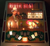 Image # 37845: River Boat Illuminated Backglass