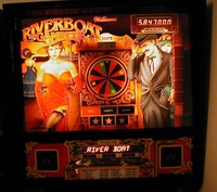 Image # 14862: Riverboat Gambler Backglass - Illuminated