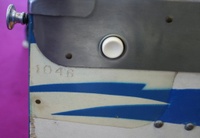 Image # 41014: Ro Go Early Production Serial Number 
(Serial number 1046.)