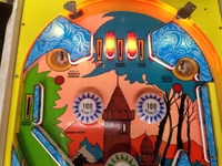 Image # 67295: Robin Hood Upper Playfield 
(Serial number 0410.)