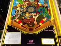 Image # 67297: Robin Hood Lower Playfield 
(Serial number 0410.)