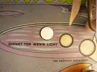 Image # 20087: RockMakers German Playfield - Bottom Gate Detail