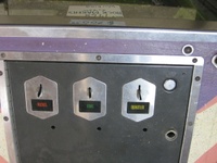 Image # 57631: RockMakers Coin Door 
(The three coin reject push buttons are missing from this door.)