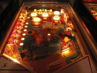 Image # 23752: Rock Star Illuminated Playfield 
(Serial number 04465.)