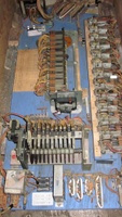 Image # 72047: Rocket III Add-A-Ball Relay Not Installed 
(In this picture, near the center of the motor board, the 4-pin replay shorting plug has been removed from the 10-pin jack and placed next to it. Serial number 3400.)