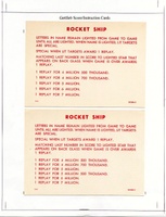Image # 5318: Rocket Ship Score Card