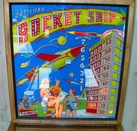 Image # 18580: Rocket Ship Backglass