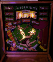 Image # 73166: Rockettes Illuminated Backglass