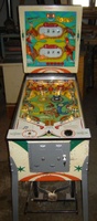 Image # 34204: Rodeo Cabinet - Front View 
(Coin door appears to have been repainted, but this image retained to show original cabinet art.)