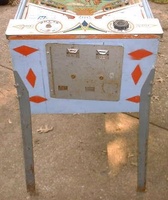 Image # 28011: Rodeo Cabinet - Front 
(Cabinet is repainted but is included here to show original coin door and other features.)