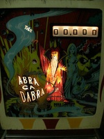 Image # 9225: Abra Ca Dabra Backglass