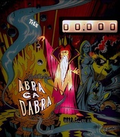 Image # 28444: Abra Ca Dabra Illuminated Backglass