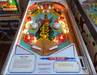 Image # 76424: Abra Ca Dabra Sample Game - Illuminated Playfield 
(Serial number 01003 S.)