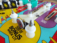 Image # 76425: Abra Ca Dabra Sample Game - Playfield - Detail 
(Serial number 01003 S.)