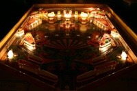 Image # 39664: Roller Disco Illuminated Playfield 
(Serial number 05182.)