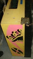 Image # 19500: Roller Disco Backbox - Right 
(Backbox is resting upside down.)
