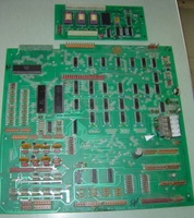 Image # 34271: Rotation VIII Circuit Board 
(Cocktail pin game logic/driver circuit board with ROM board.)