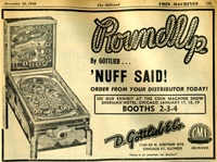 Image # 64981: Round Up Billboard Ad 
(The Billboard, Dec-18-1948, page 121)