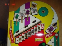Image # 35215: Royal Flush Blank Upper Playfield - NOS 
(This playfield was identified to us as New Old Stock.)