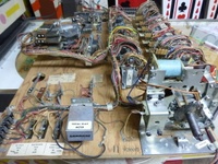 Image # 53647: Royal Flush Canada Stamp 
(The word CANADA is ink-stamped on the front end of this motor board, indicating the manufacturer intended this game for export. Serial number 06818.)