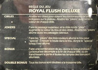 Image # 65234: Royal Flush Deluxe French Instruction Card