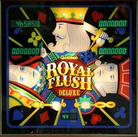 Image # 65229: Royal Flush Deluxe Illuminated Backglass
