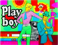 Image # 34638: Play boy Backglass