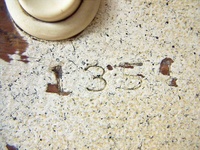 Image # 69124: Safari Cabinet - Serial Number 
(Serial number 1354.)