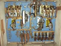 Image # 69127: Safari Inside Backbox 
(Both bells have been removed from this backbox. Serial number 1354.)