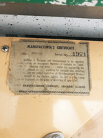 Image # 74598: Safari Playfield - Serial Number 
(Serial number 1971.)