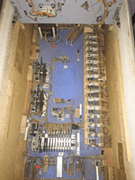 Image # 74611: Safari Inside Cabinet - Replay Mode 
(The 'Total Play' meter has been removed from the front left corner of the motor board. Serial number 1971.)