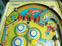 Image # 77358: Safari Early Production Upper Playfield 
(Serial number 1029.)