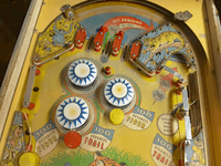 Image # 74617: Safari Early Production Upper Playfield 
(Serial number 1098.)