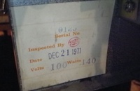 Image # 59758: Sapporo Inspection Date 
(Serial number 0125.)