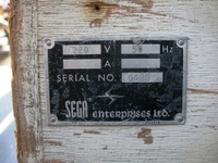 Image # 48741: Sapporo Serial Number 
(Serial number 0499.)