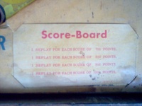 Image # 20920: Score-Board Score Card