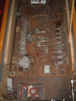Image # 57767: Score-Board Inside Cabinet 
(Serial number 105019 SB.)